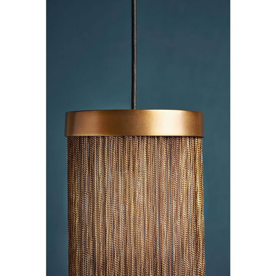 Suspension métal bronze Daya D15