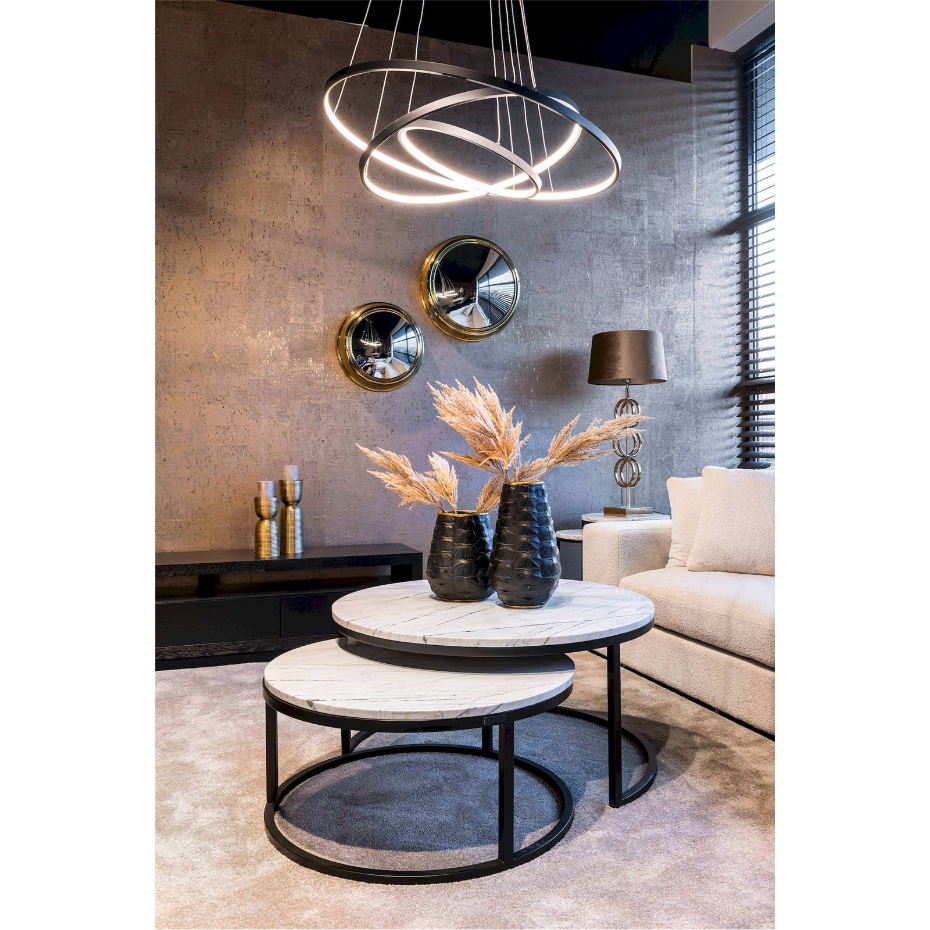 Lampe suspendue en aluminium Amira Richmond Decoration
