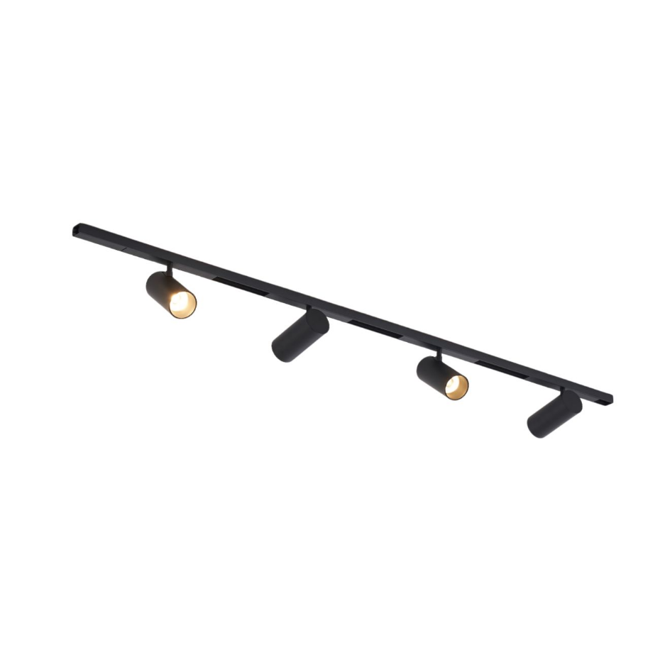 Kit rail 4 spots LED orientables - LYNE