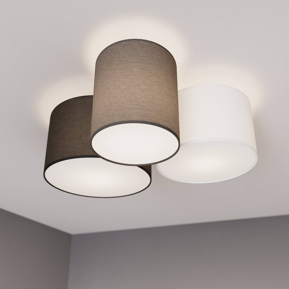 Plafonnier en textile moderne, Laurenz