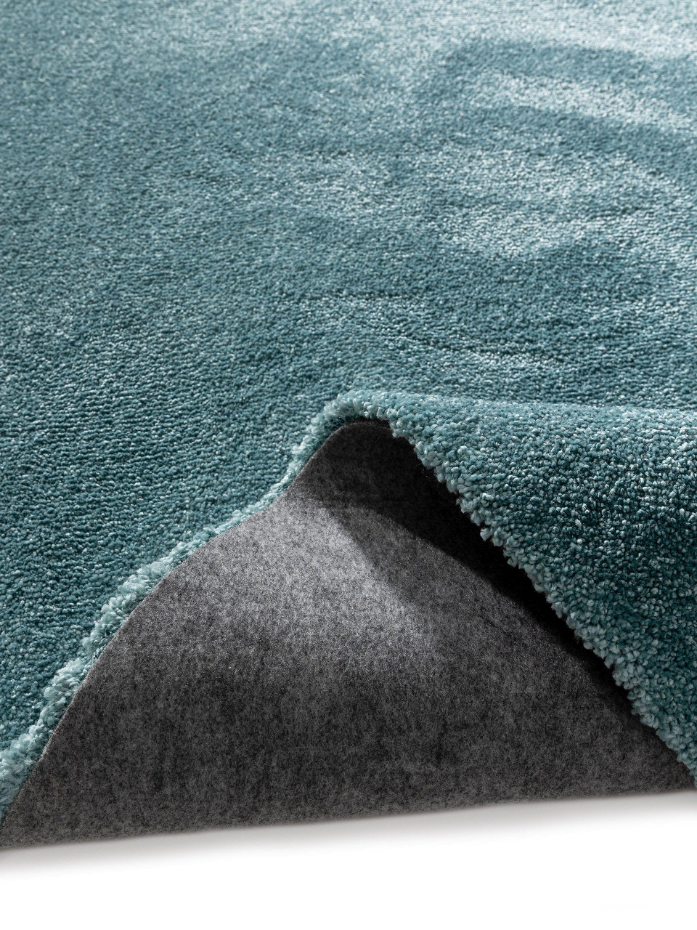 Tapis rond à poils longs lavables MELVIN
