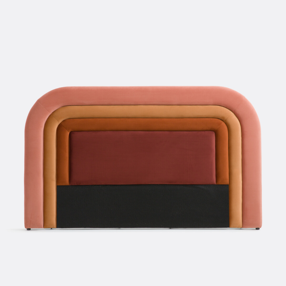 Tête de lit en velours, Elvita
