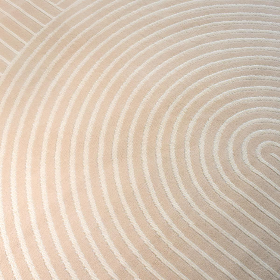 Tapis salon et chambre tissé motif géométrique LYN49 ARCROL
