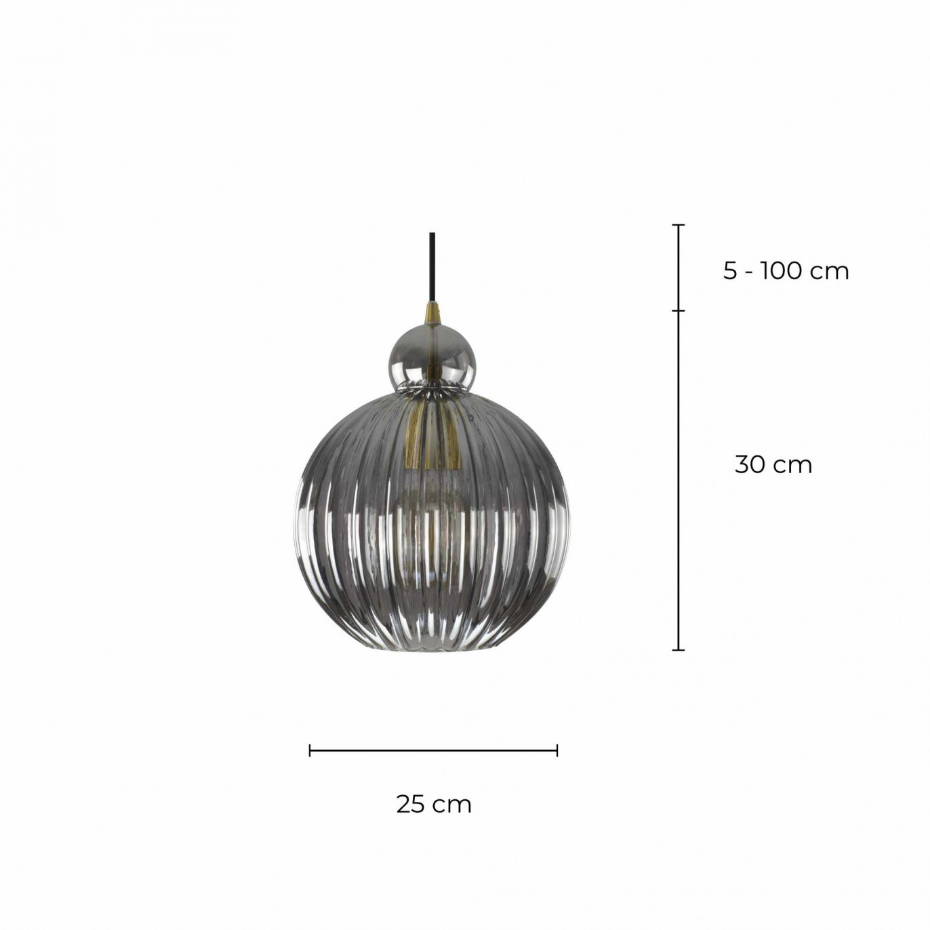 Suspension en verre et métal fer, GENESI