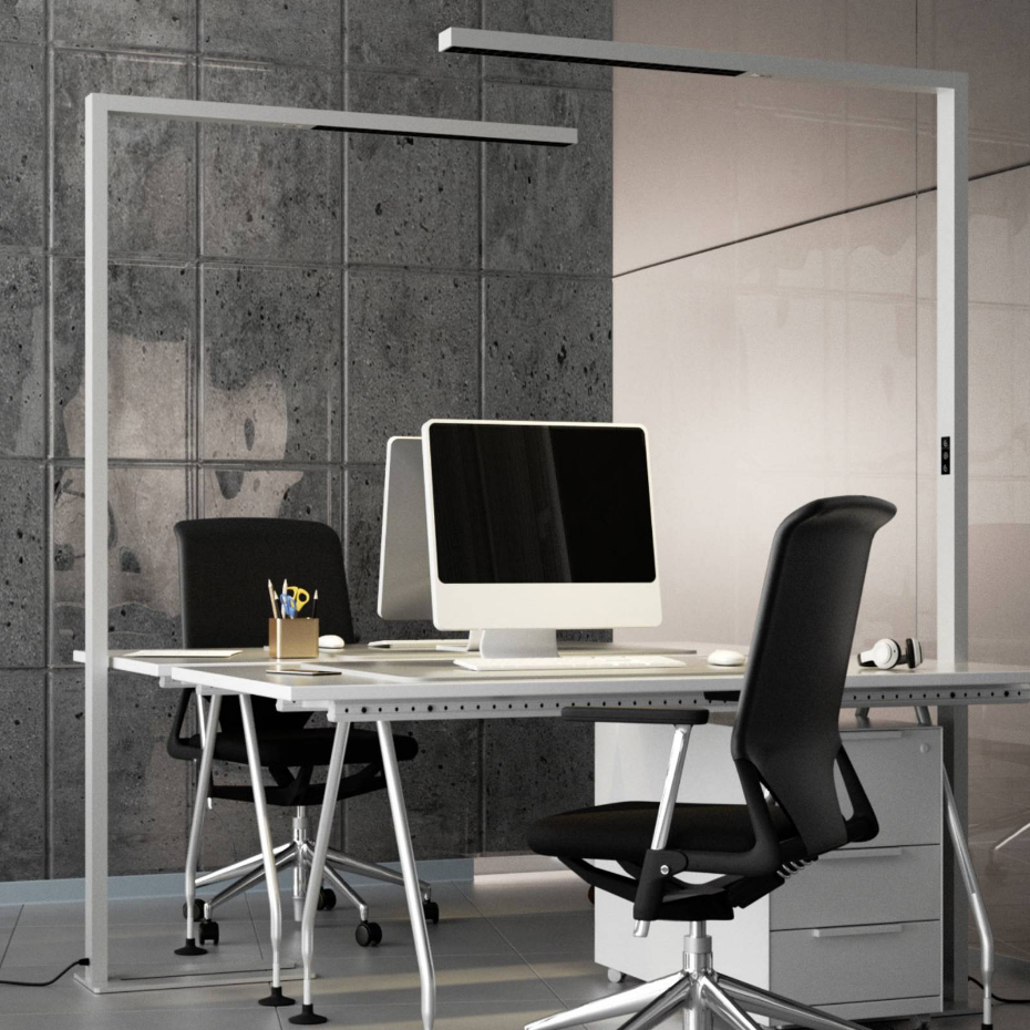 Lampadaires de bureau en aluminium moderneLED