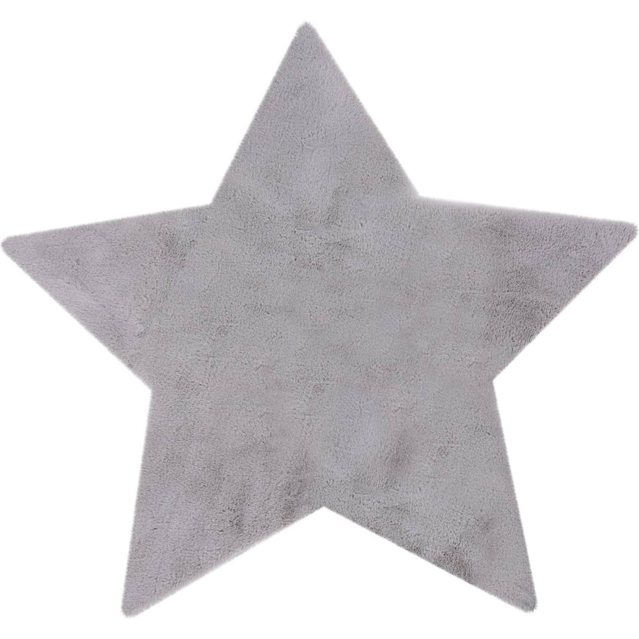 Tapis étoile en polyester effet