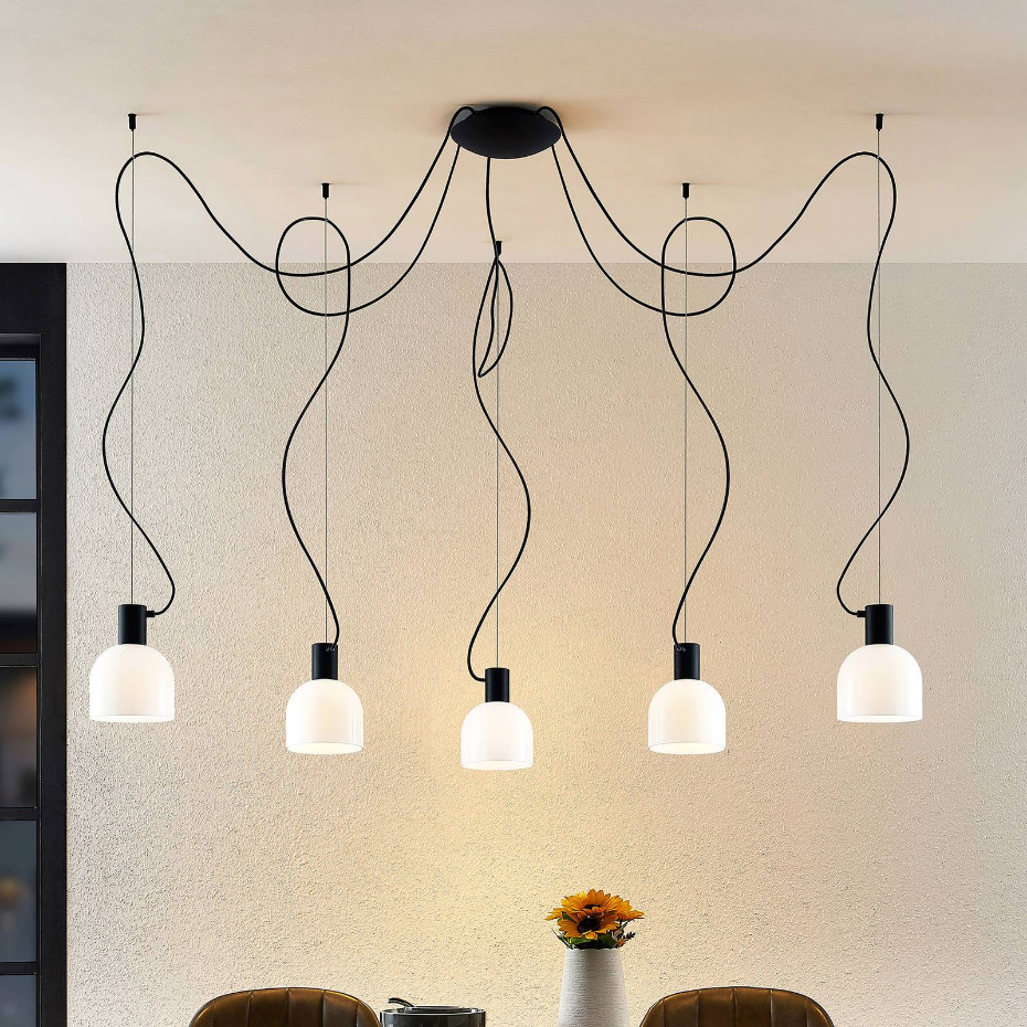 Suspension en verre moderne, Serina