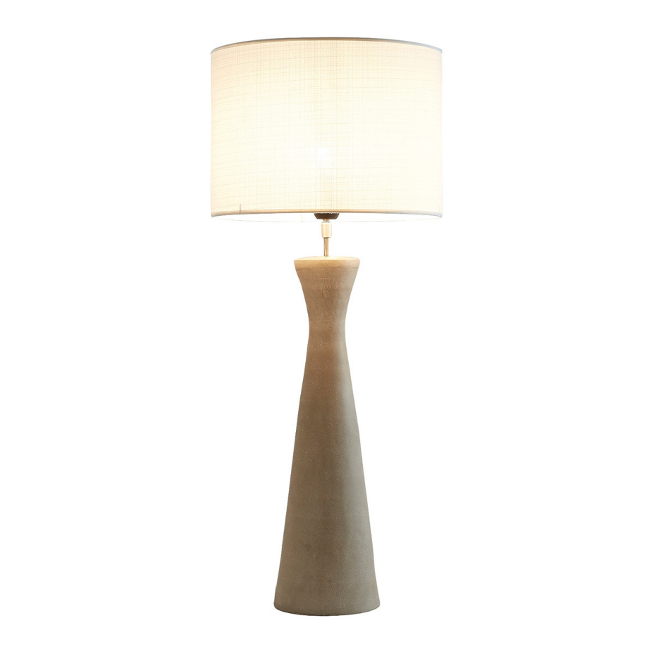Lampe en poterie