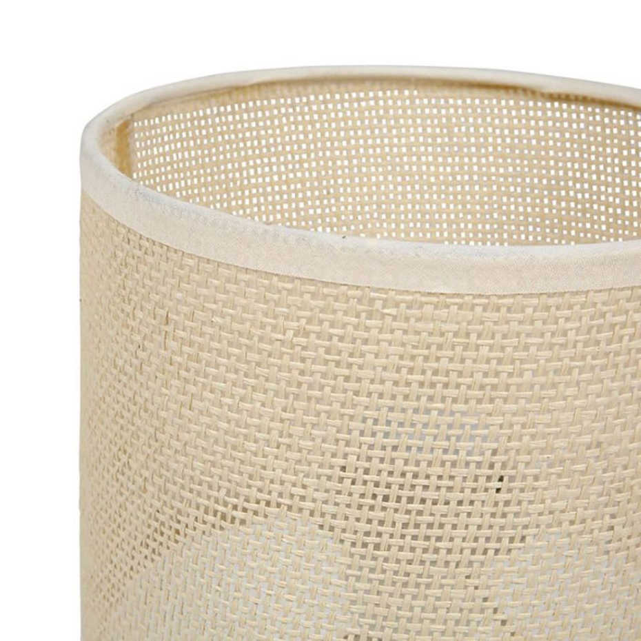 Lampe rotin abat-jour naturel