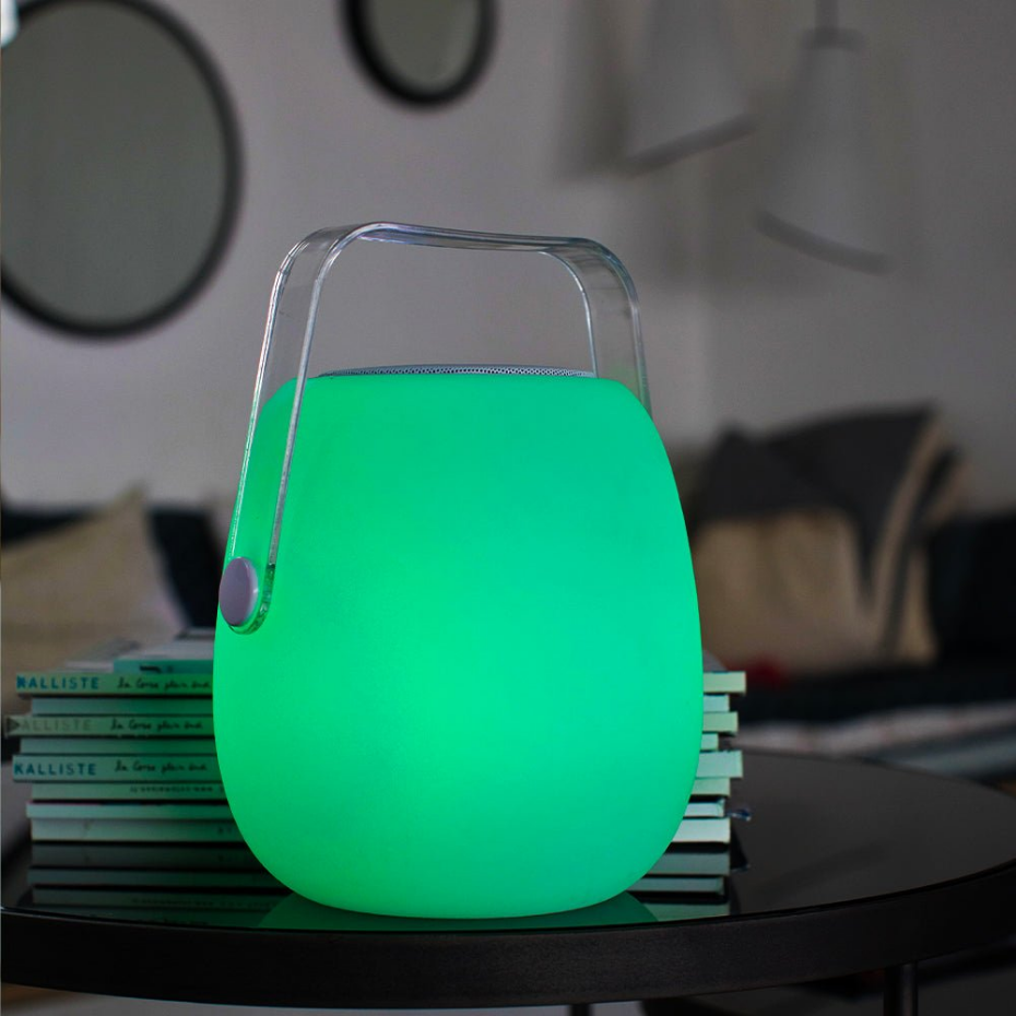 Lampe enceinte bluetooth multicolore SO PLAY H30cm