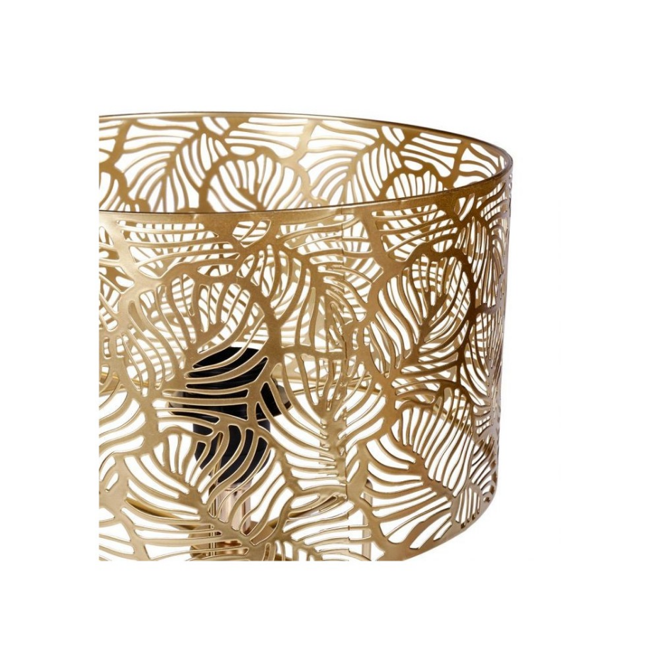 Lampe Métal Ajouré Calathéa Doré