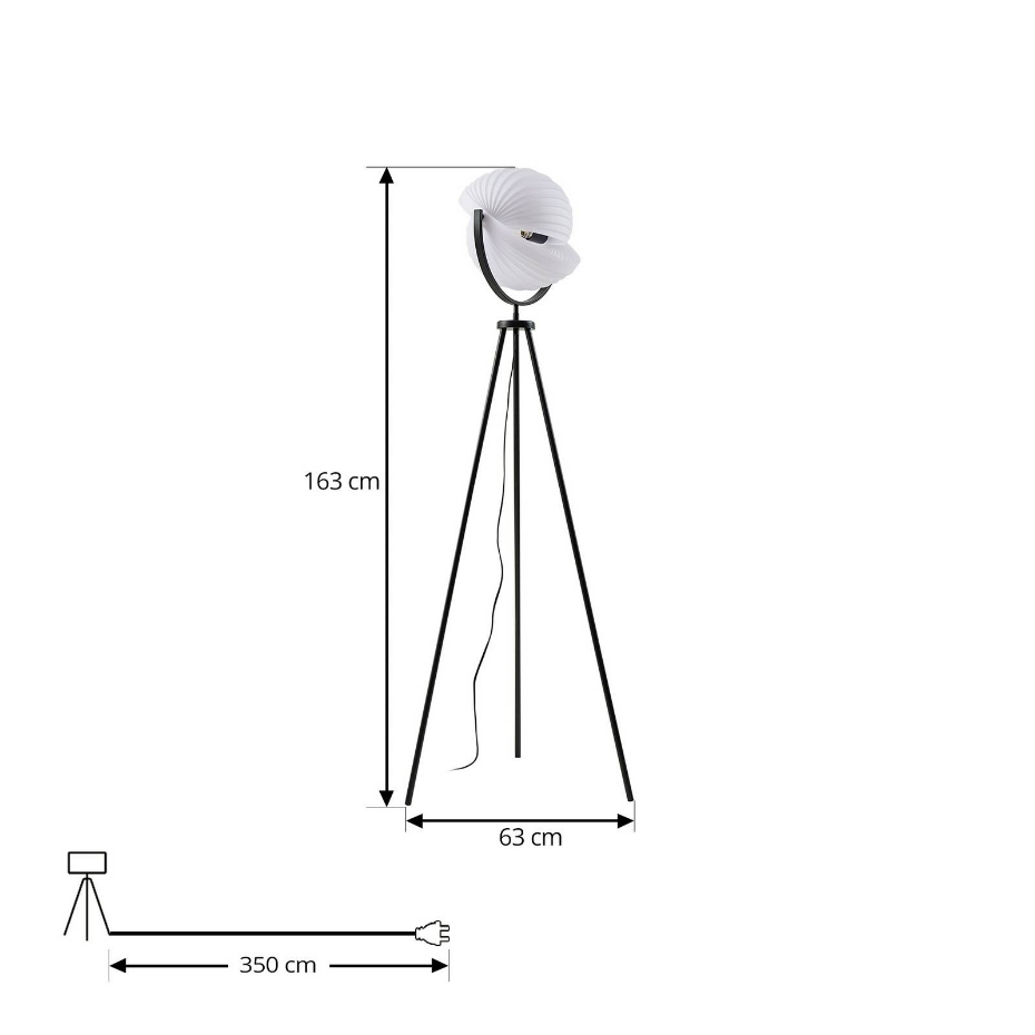 Lampadaire  scandinave, Helva