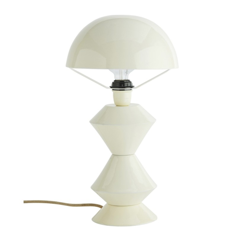 Lampe de table design métal émaillé