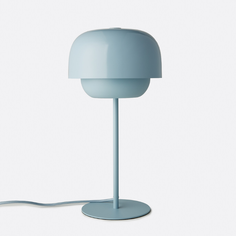 Lampe en métal fer coloré, Kinoko