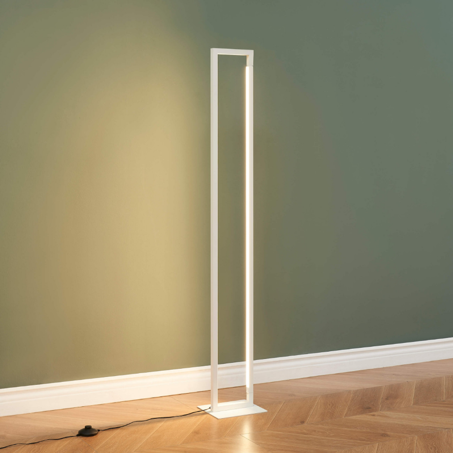 Lampadaire LED épuré en aluminium - LAKA