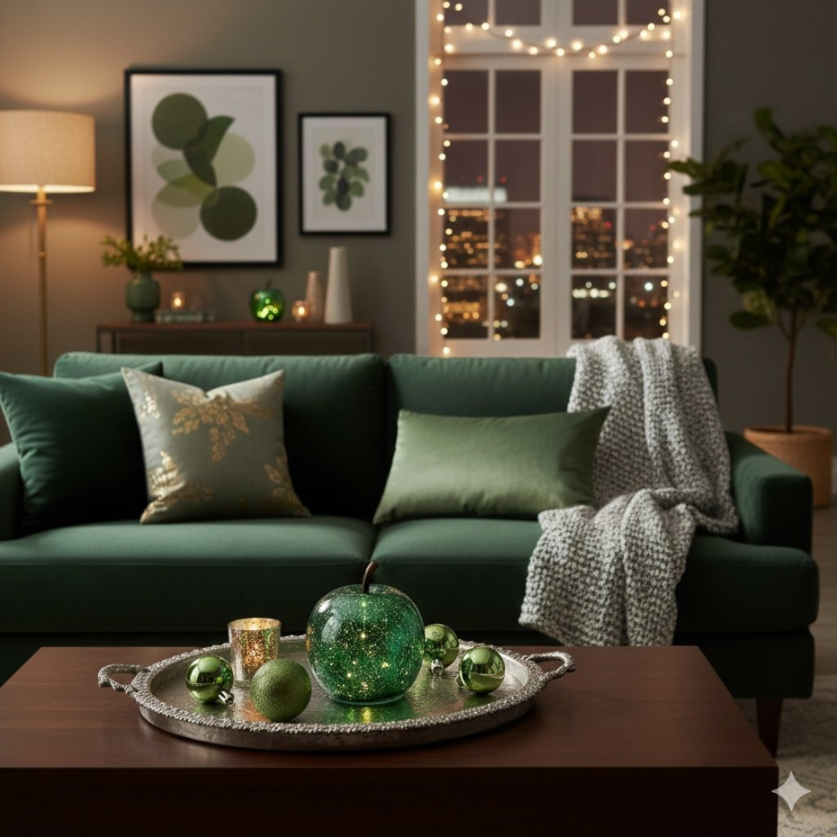 Lampe Pomme lumineuse 10 Led