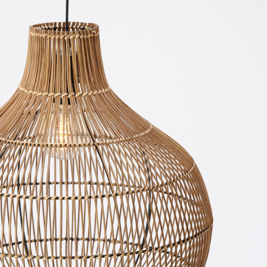 Lampe À Suspension Rotin PACINO