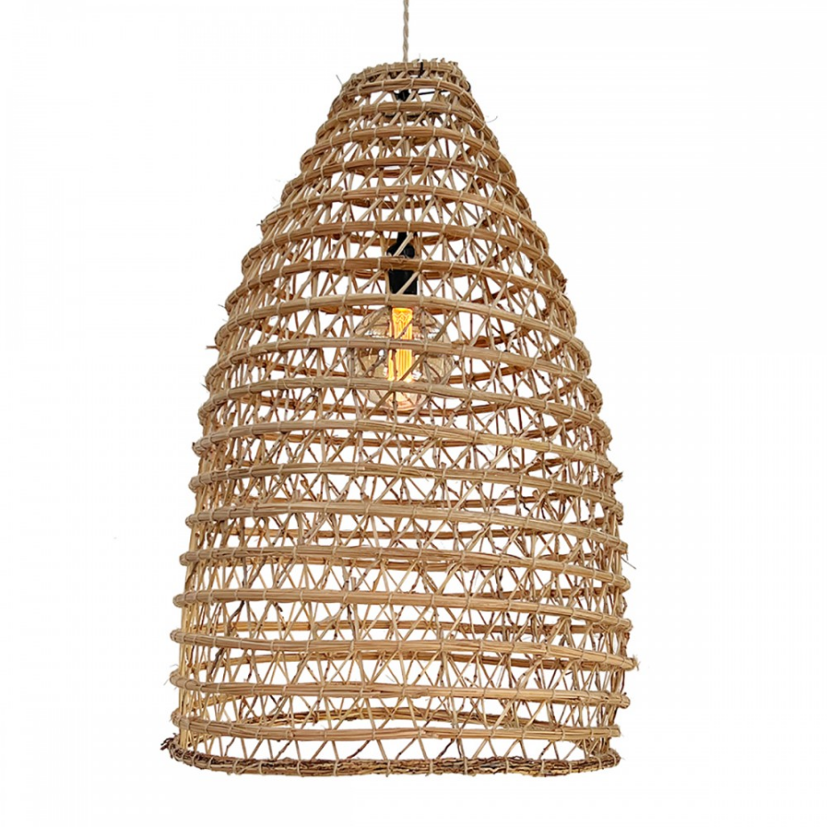 Suspension tressée en fibres de palmier, N80