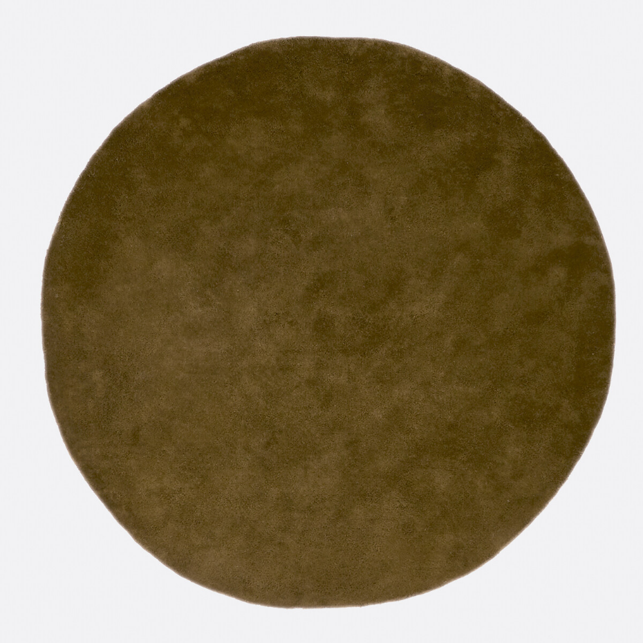 Tapis rond, coton tufté, Renzo, grand modèle