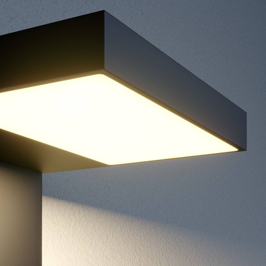 Applique extérieure en aluminium moderneLED