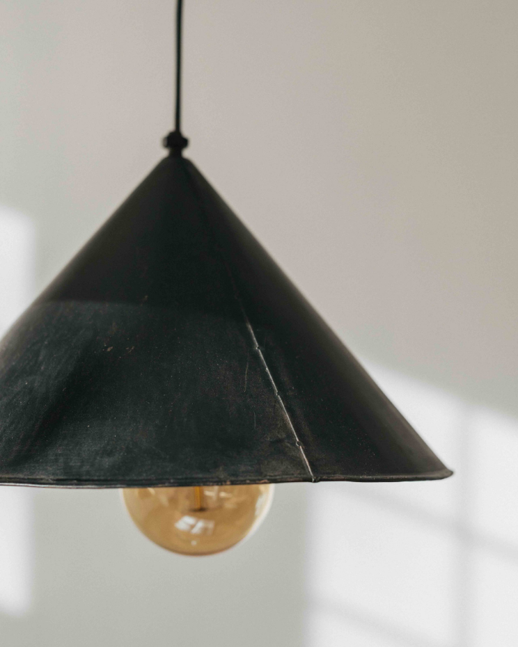 Lampe suspendue avec écran en fer - REMEI