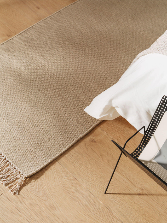 Tapis de couloir en laine tissé main LIV