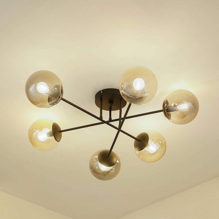 Plafonnier en métal moderne, Isamer