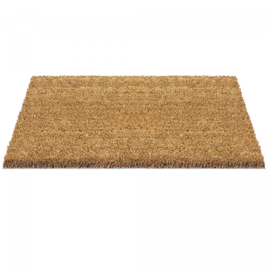 Paillasson tissé en coco motif uni ECO COCO