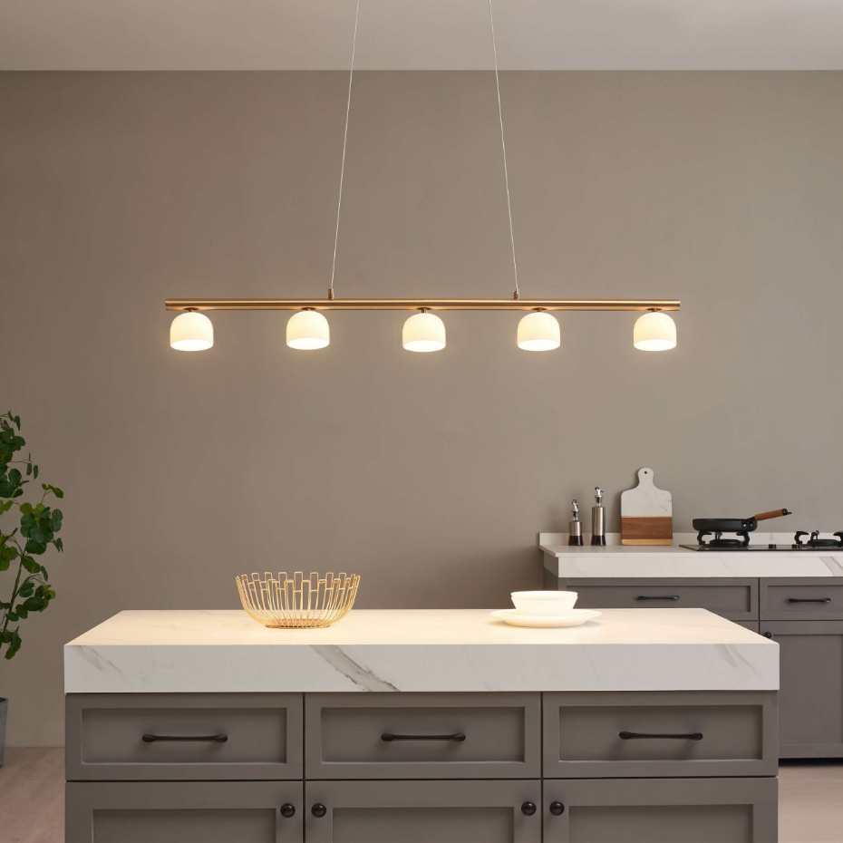 Suspension LED en ligne raffinée - NYSSÉA