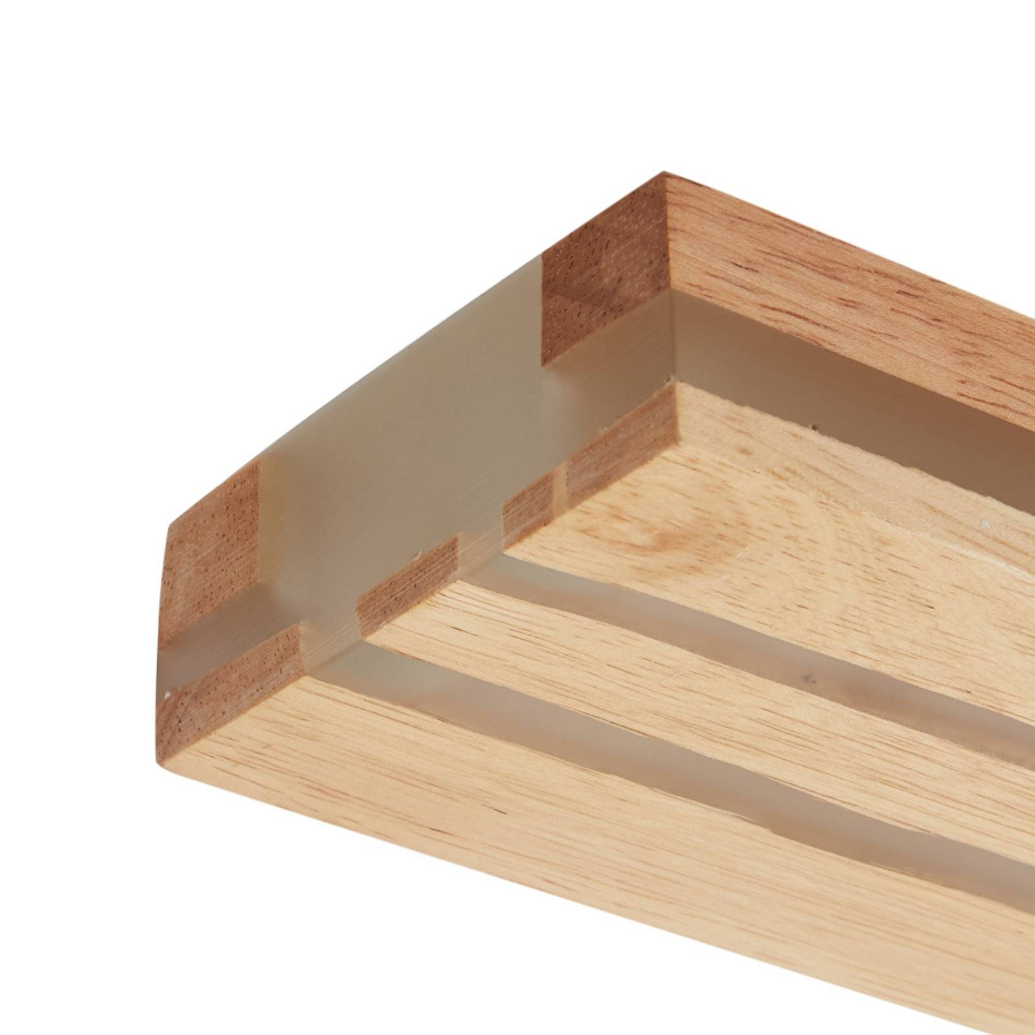 Plafonnier en bois moderneLED, Silja