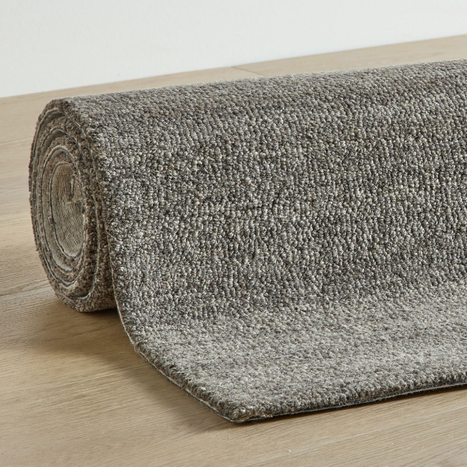 Tapis UNI en laine tufté main dans des couleurs douces