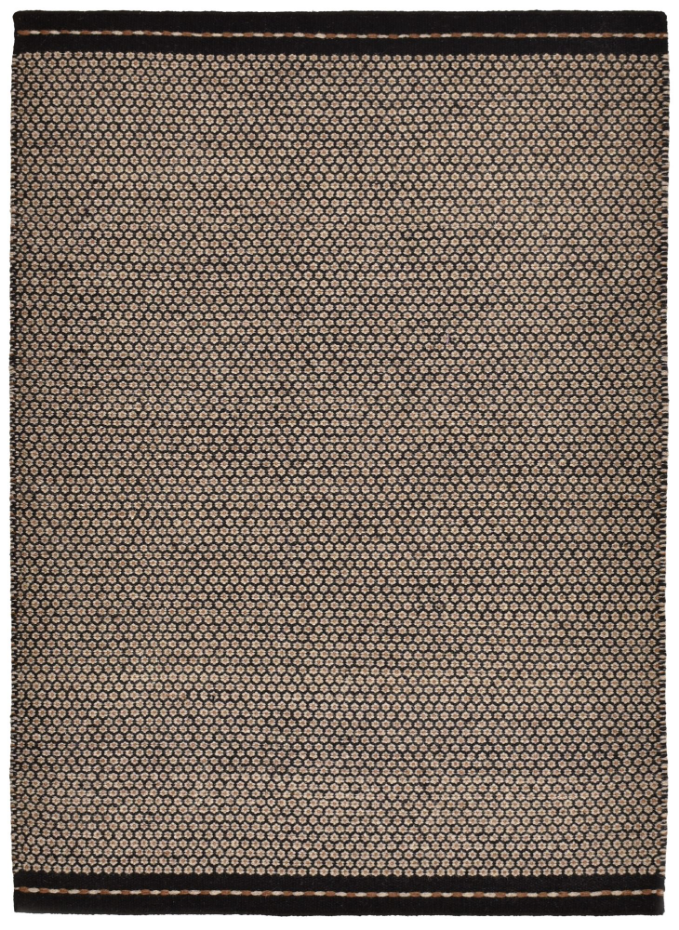 Tapis en laine tissé à la main avec motif à fleurs - Flower