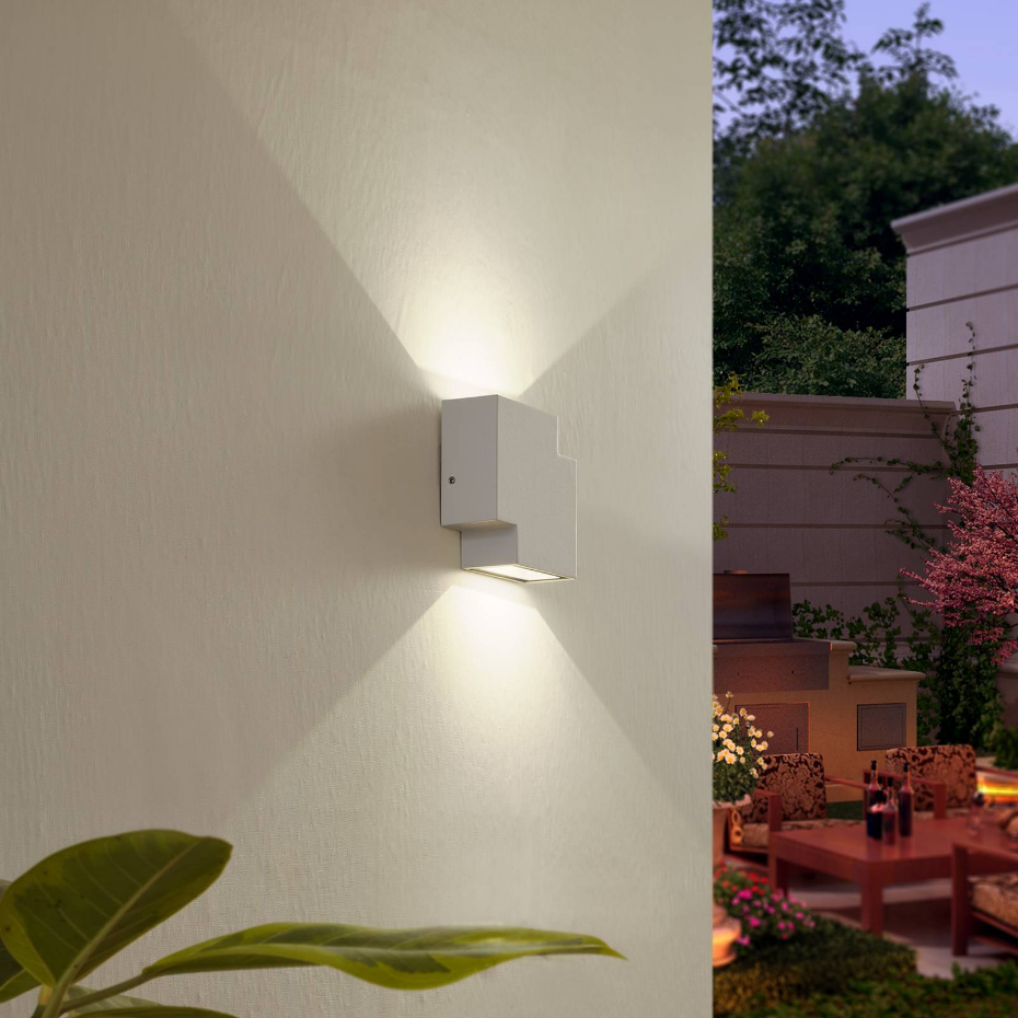 Applique extérieure en aluminium moderneLED