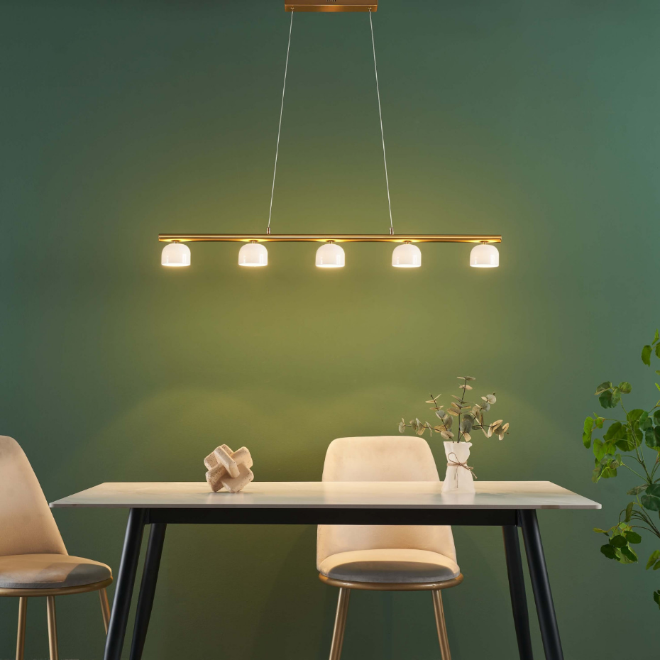 Suspension LED en ligne raffinée - NYSSÉA