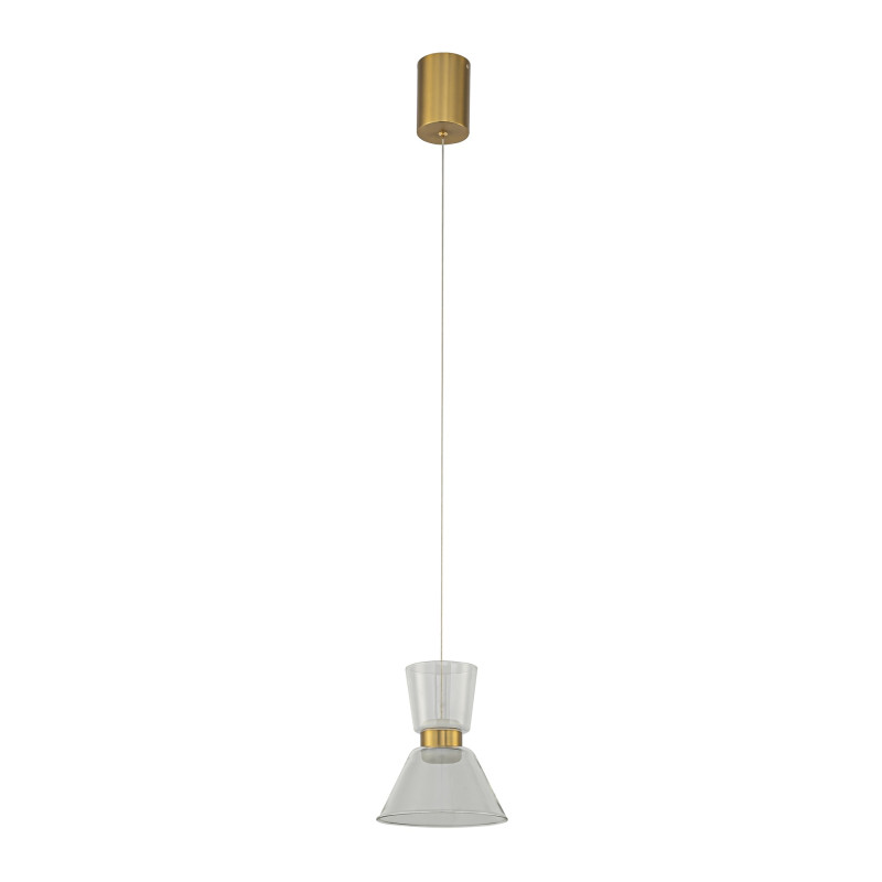 Suspension en verre vintage, D.18