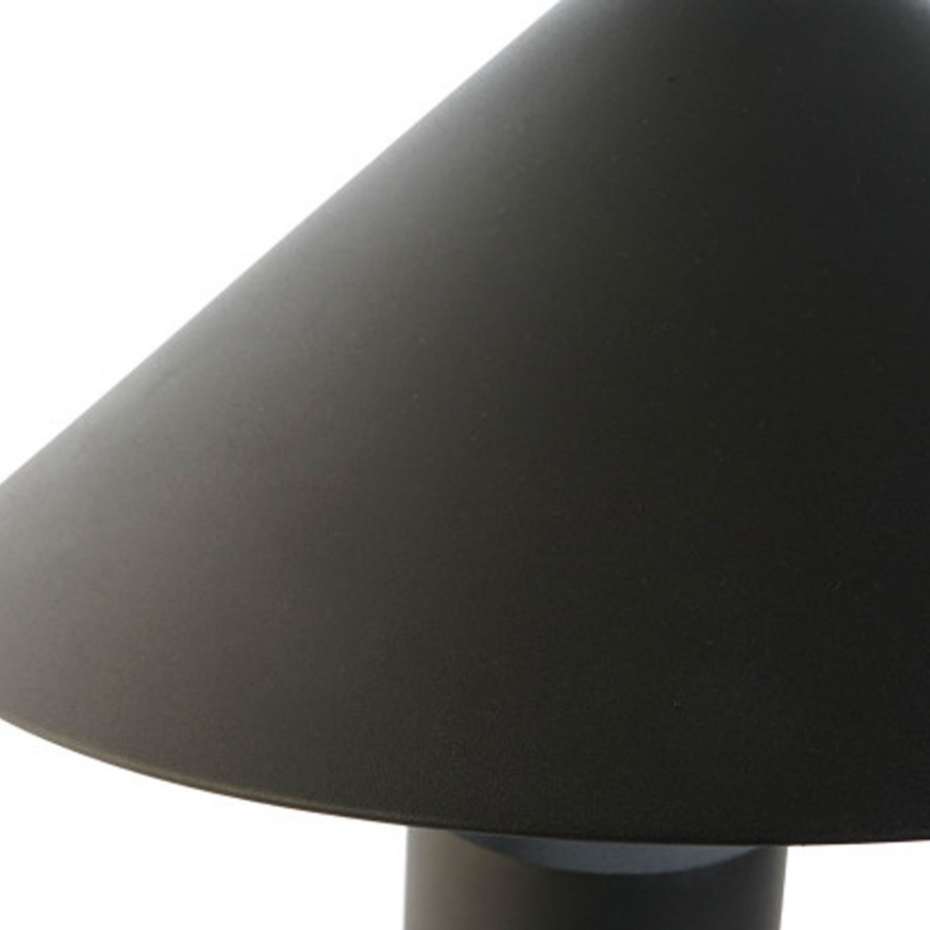 Lampe à poser rétro métal noir 39x39x45cm