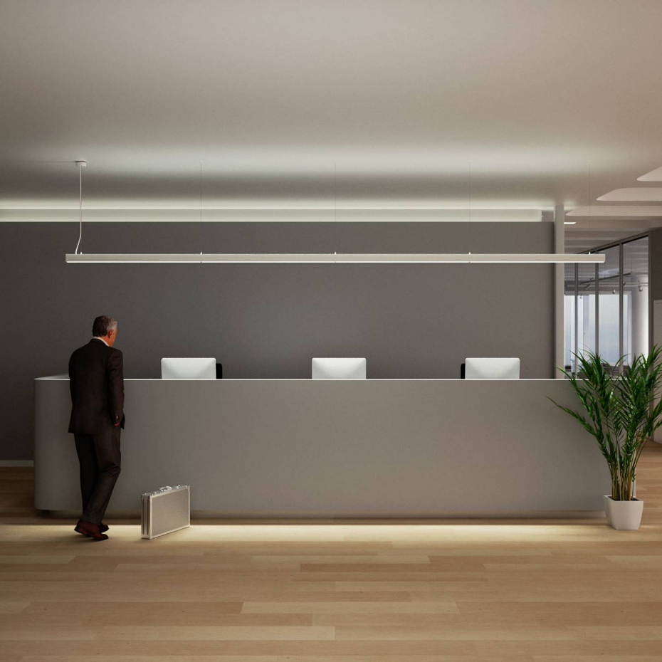 Luminaire de bureau en aluminium moderneLED