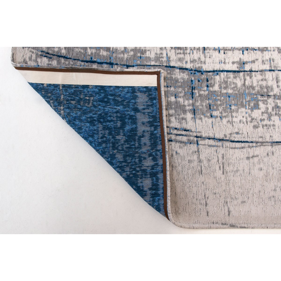 Tapis salon et chambre coton Mad Men - Bronx Azurite
