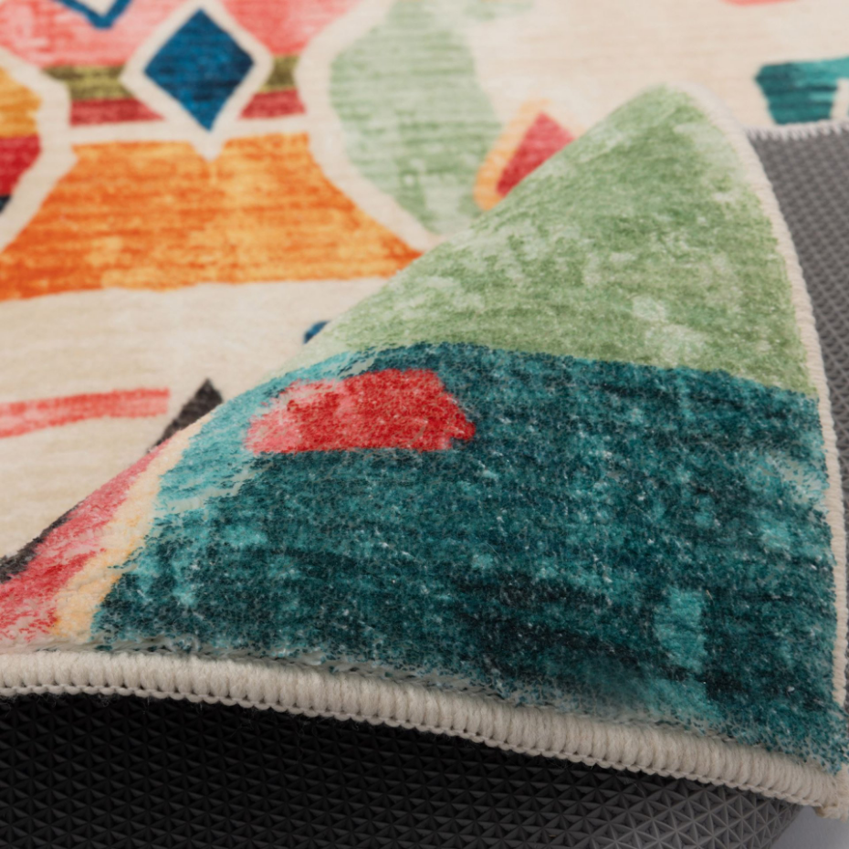 Tapis de bain moelleux aux couleurs vives - ARIELLA