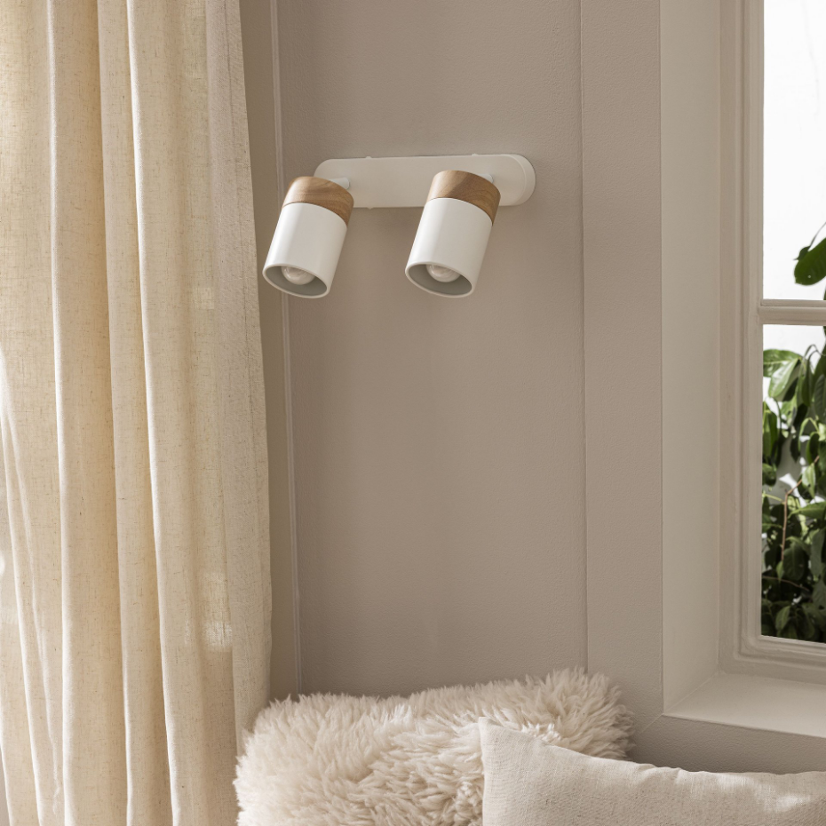 Spot en fer et PVC, TYANNA
