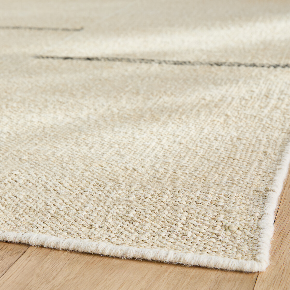Tapis tissé main, majoritaire chanvre, Naki