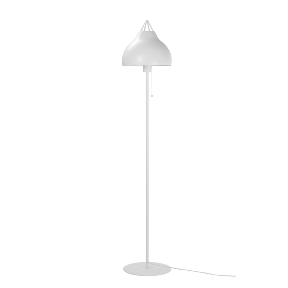 Lampadaire en blanc PYRA