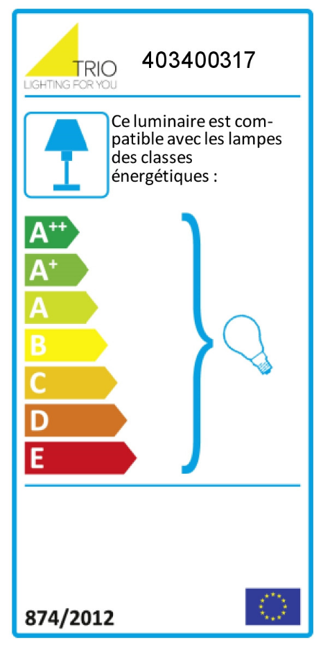 Lampadaire design en métal, LANCE