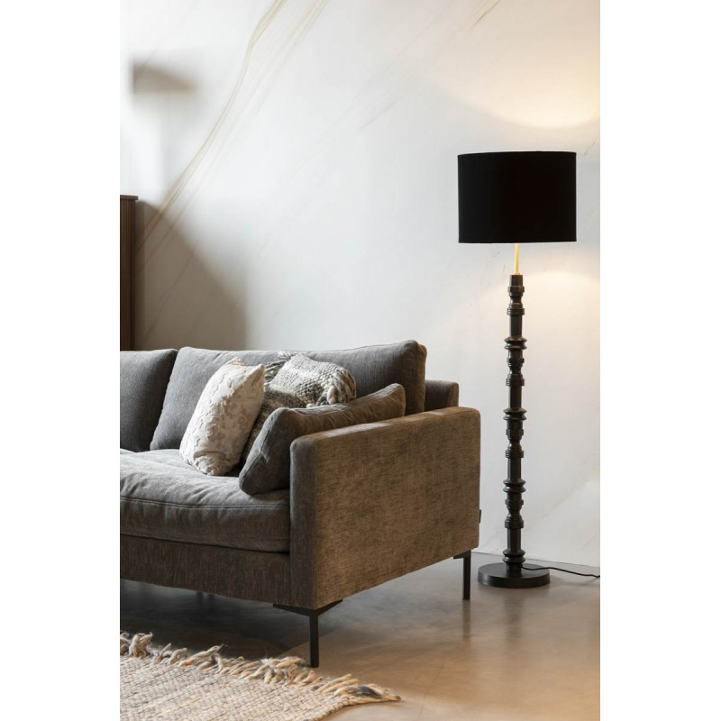 Lampadaire design en bois baroque, TOTEM DESK