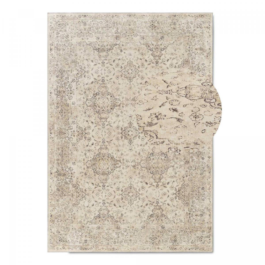 Tapis d'orient kilim authentique, structure tissée, LYN11 VINTAGE B élégant