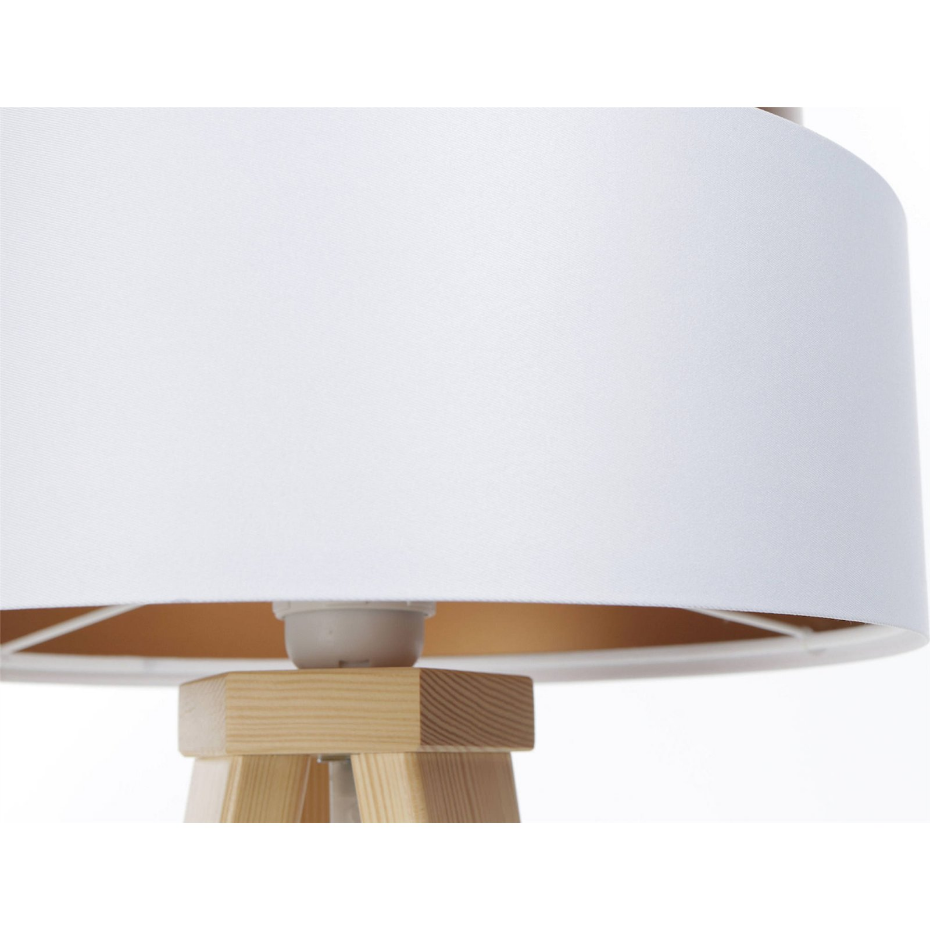 Lampe à poser ronde en PVC Duo ellegant