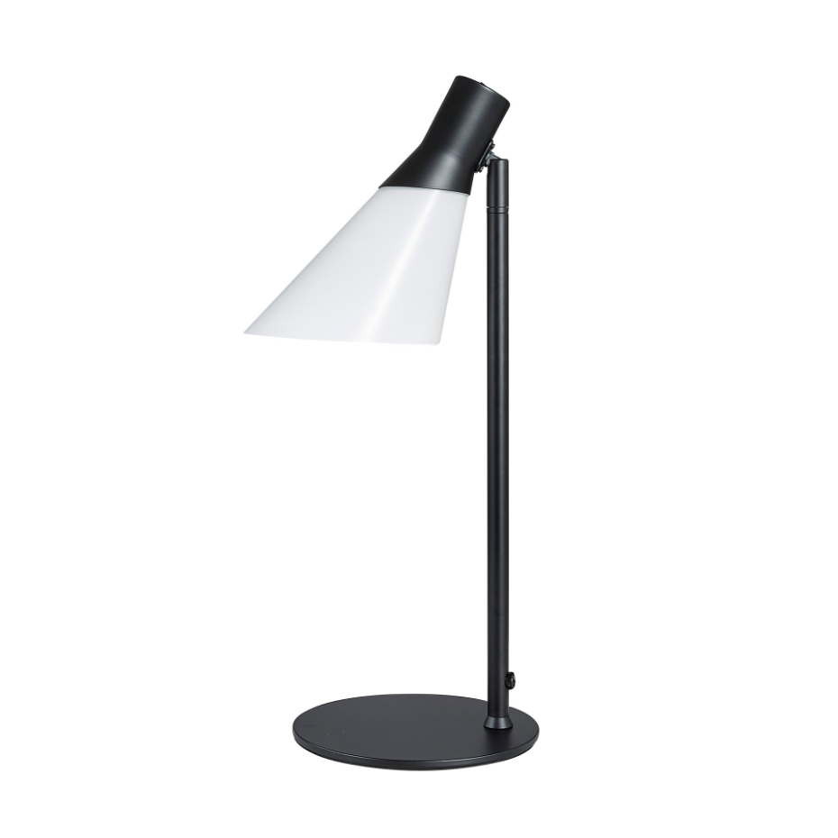Lampe à poser en verre et métal GENT