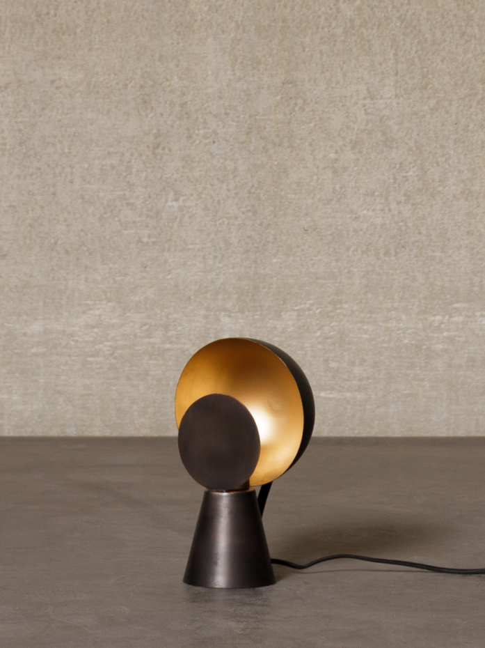 Lampe en métal Glow