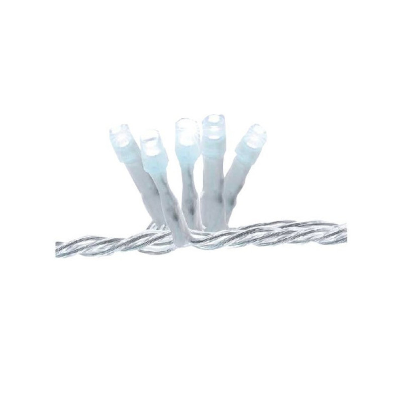 Rideau Scintillant Led 2m X 2m Blanc Pur Led Connectable