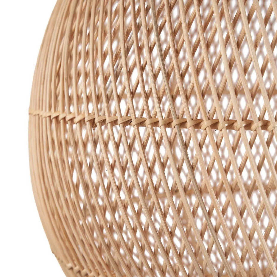 Suspension en rotin BUBBLE